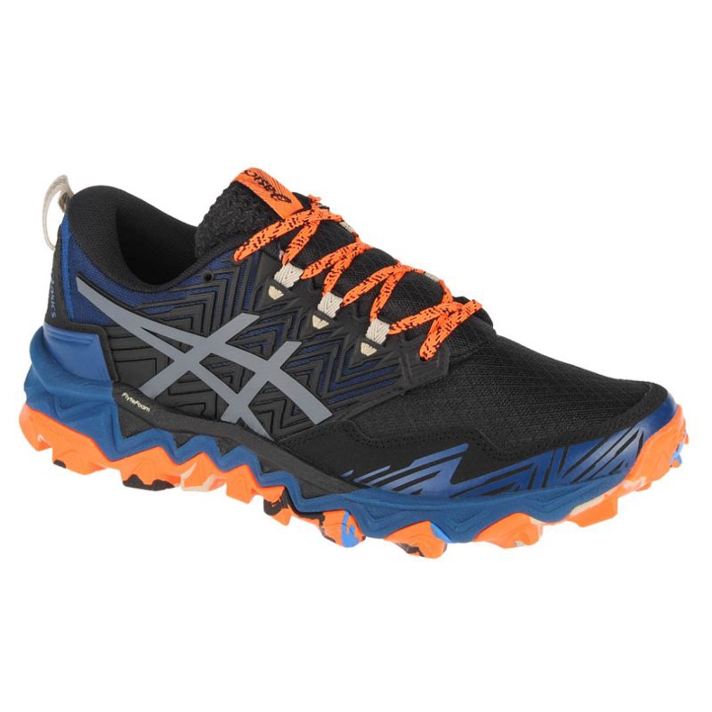 Asics Gel-FujiTrabuco 8 M 1011A668-400 negro azul naranja gris