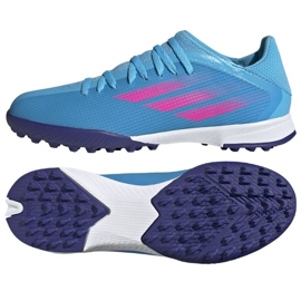Zapatillas Adidas X Speedflow.3 Tf J Jr GW7513 azul azul