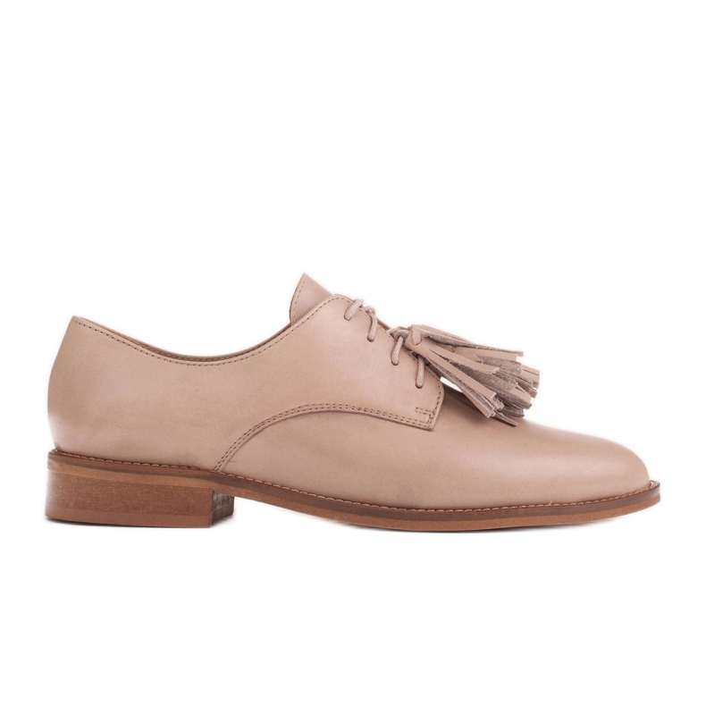 Marco Shoes Zapatos de cordones con flecos 2222P-1250-1 beige