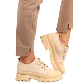 Deportivas trekking Golv Khaki beige caqui