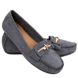 Mocasines mujer Lyset Gris