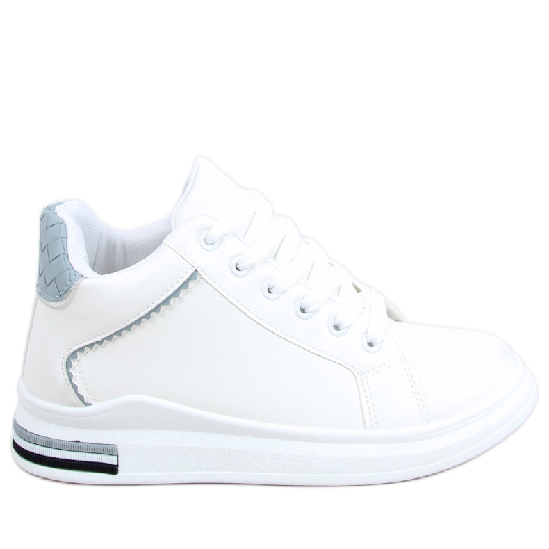 Zapatillas con cuña oculta Izumi BLANCO / AZUL Zapatillas con cuña oculta Izumi BLANCO / AZUL