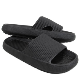 Pantuflas cojín Yang Negro