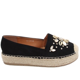Alpargatas Manami conchas negras negro