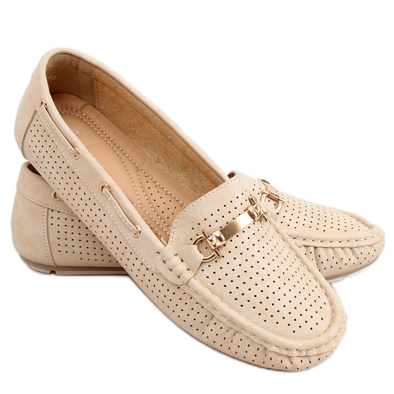 Mocasines Mujer Wong Beige Mocasines Mujer Wong Beige