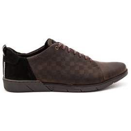 Polbut Zapatos casual hombre piel 2114 marrón