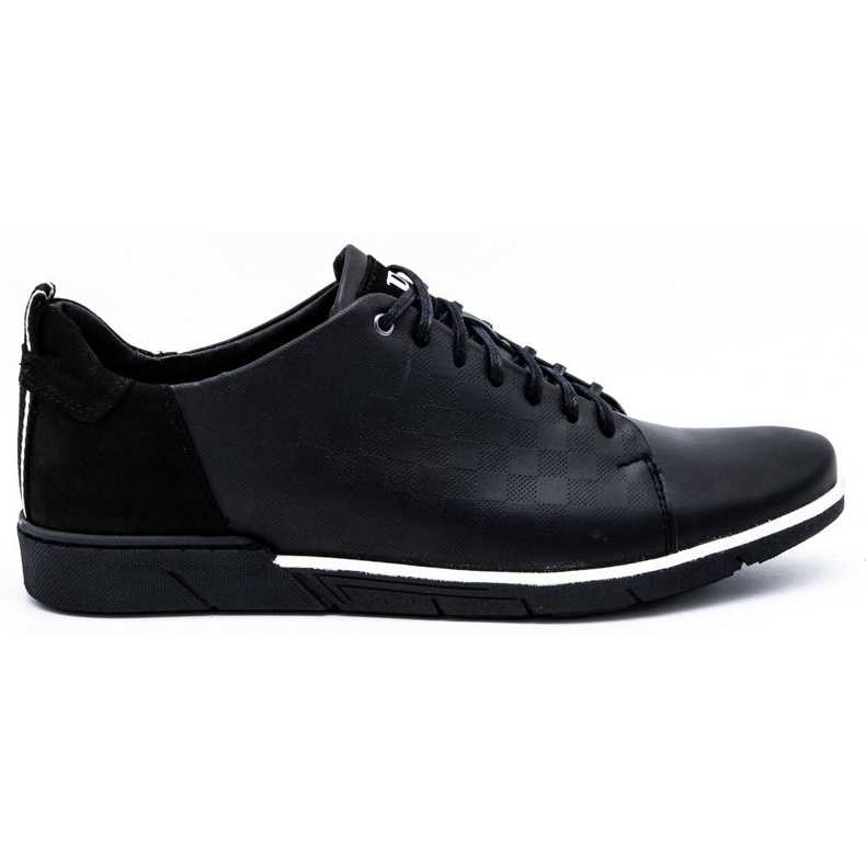 Polbut Zapatos casual hombre piel 2114 negro
