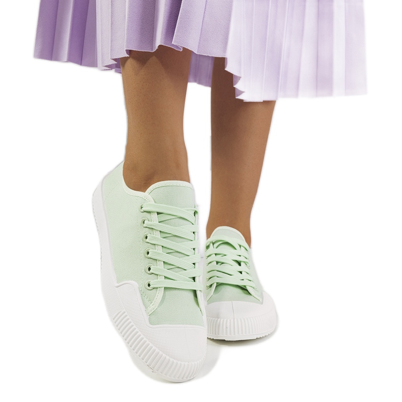 Deportivas verdes de mujer de Rivas Deportivas verdes de mujer de Rivas