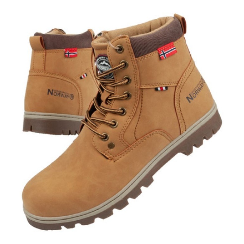 Geographical Norway Zapatos Geographical Noruega WALK-GN Camel marrón