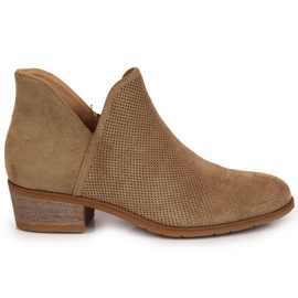 Botas caladas Filippo W PAW319B beige
