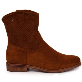 Botas caladas S. Barski W OLI140A camel marrón