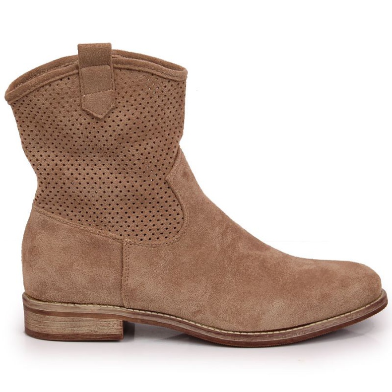 Botas caladas S. Barski W OLI140B beige