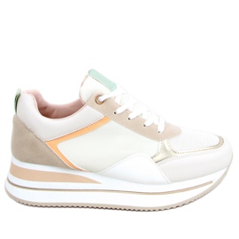 Deportivas sobre cuña oculta Bahar Beige multicolor Deportivas sobre cuña oculta Bahar Beige multicolor