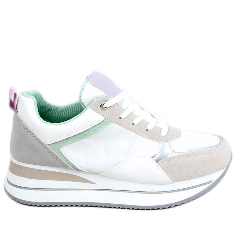 Zapatillas deportivas con cuña oculta de Bahar Grey gris multicolor