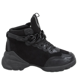 Deportivas con cadena Peri Black desmontable negro