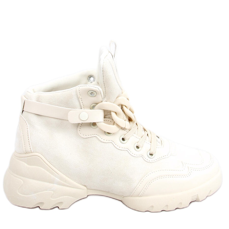 Deportivas con cadena desmontable Peri Beige Deportivas con cadena desmontable Peri Beige