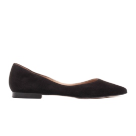 Marco Shoes Bailarinas sutiles negro