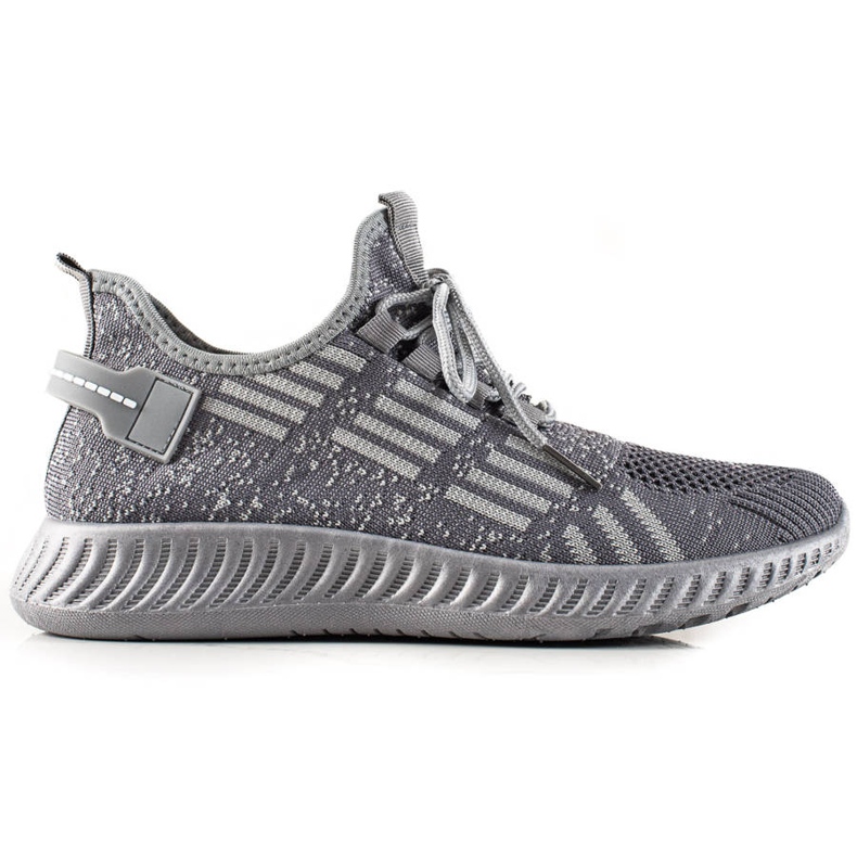 TRENDI Zapatillas Ligeras Atadas gris