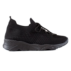 Renda Calzado deportivo cómodo negro Renda Calzado deportivo cómodo negro