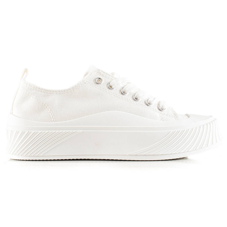 Seastar Zapatillas blancas en la plataforma blanco