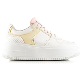 TRENDI Zapatillas de deporte de moda coloridas blanco multicolor TRENDI Zapatillas de deporte de moda coloridas blanco multicolor