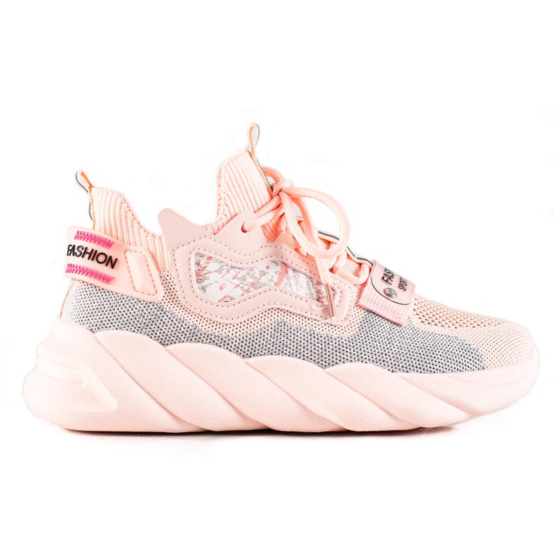 Weide Zapatillas cómodas de moda rosado