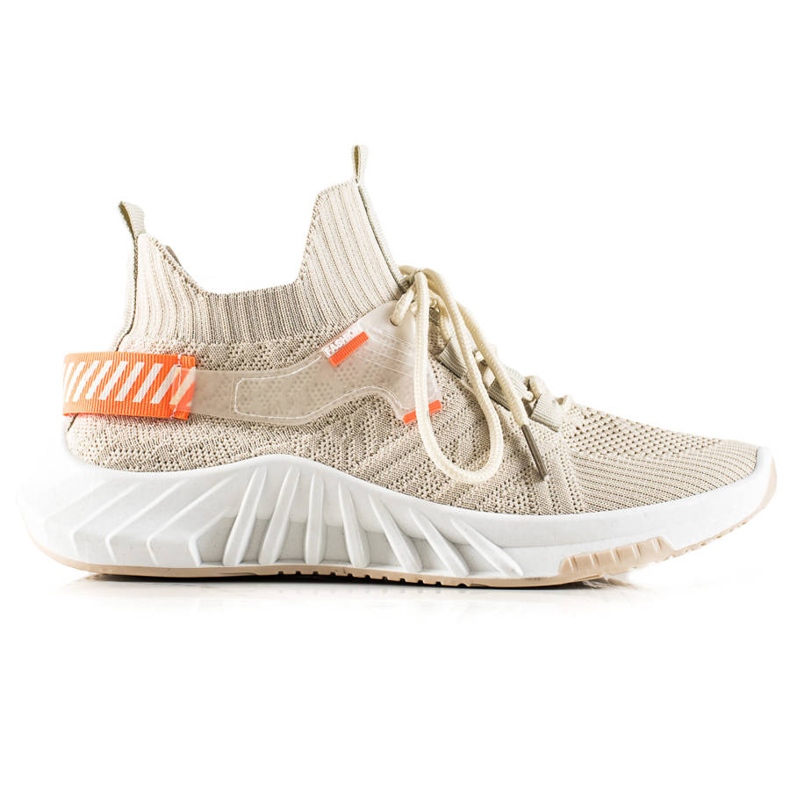 Weide Zapatillas de deporte de moda textil beige