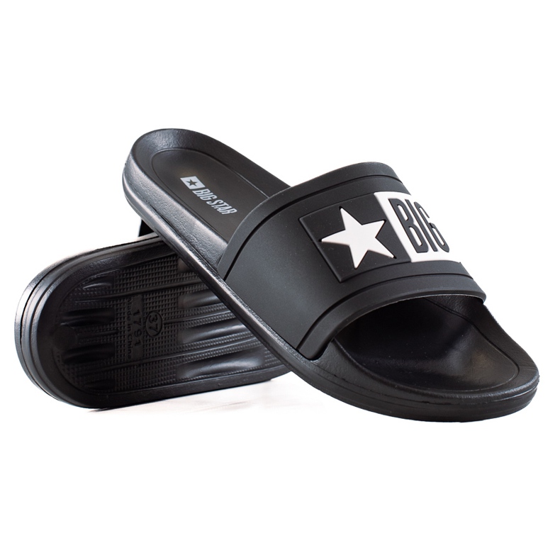 Pantuflas mujer Big Star DD274A266 negro Pantuflas mujer Big Star DD274A266 negro