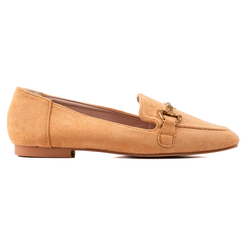 Lovit Mocasines de ante con estilo marrón