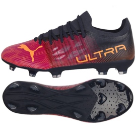 Puma Ultra 3.4 FG / AG M 106699 03 botas de fútbol púrpura púrpura