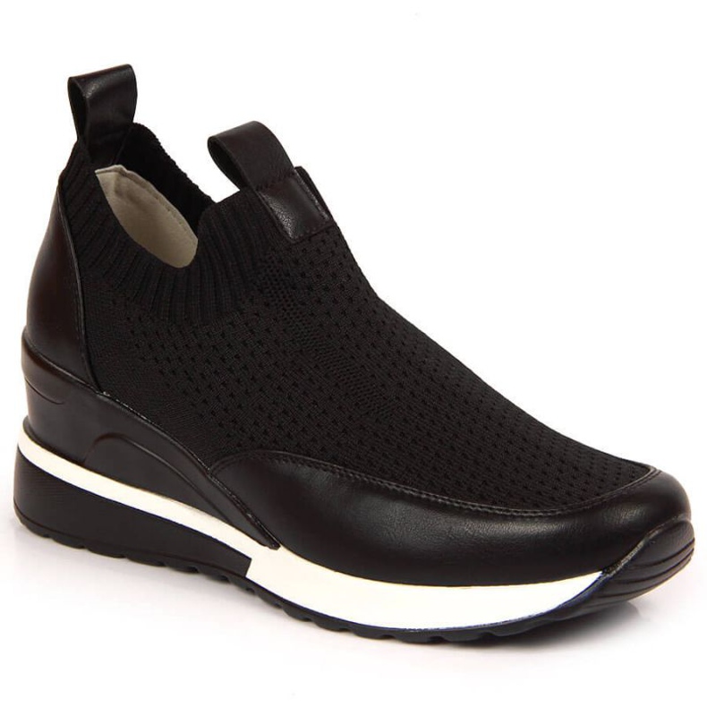 Deportivas cuña Potocki W WOL52A negro