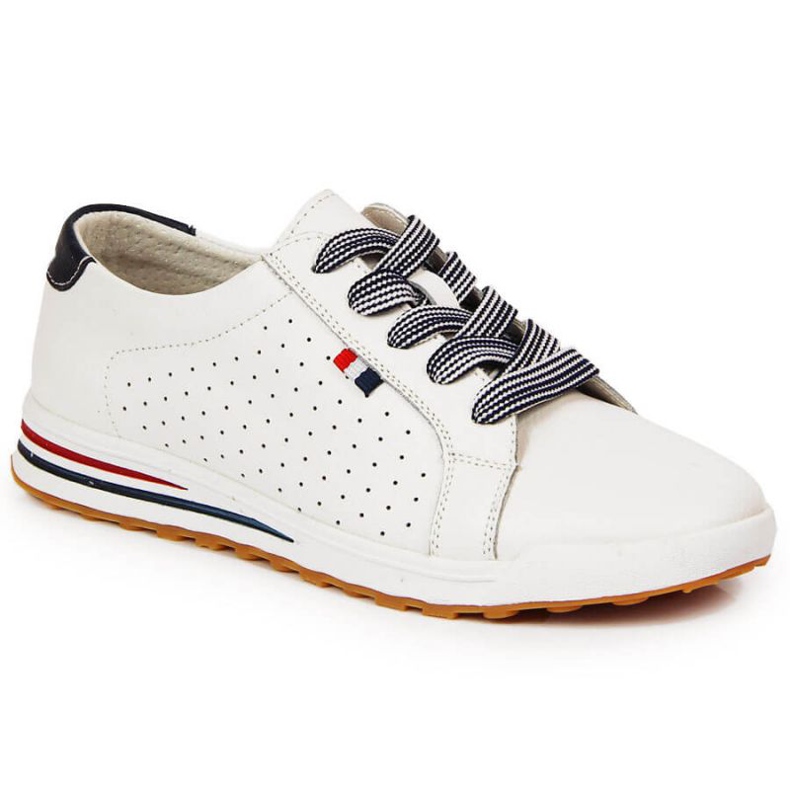 Deportivas de piel Filippo W PAW312 blanco