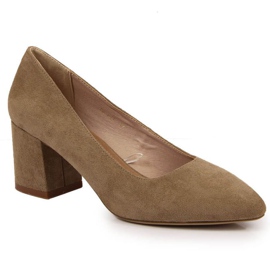 Salón tacones altos Sergio Leone W SK358B beige