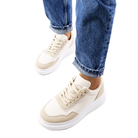 Deportivas mujer Selma beige