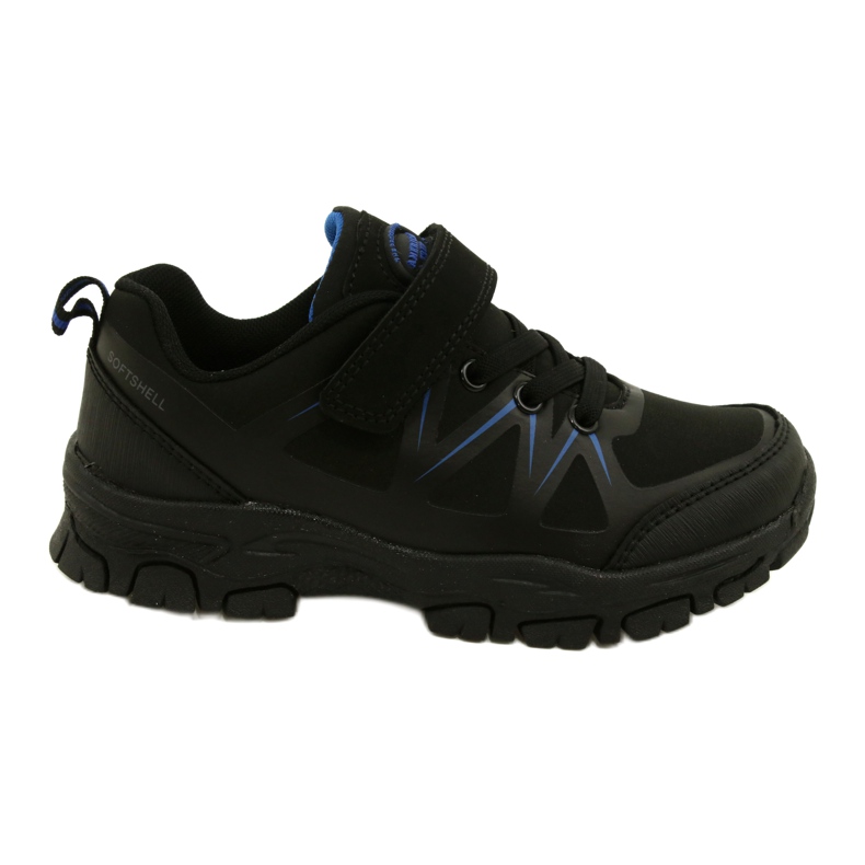 American Club American Softshell Sports Shoes para velcro WT94/22 Black negro