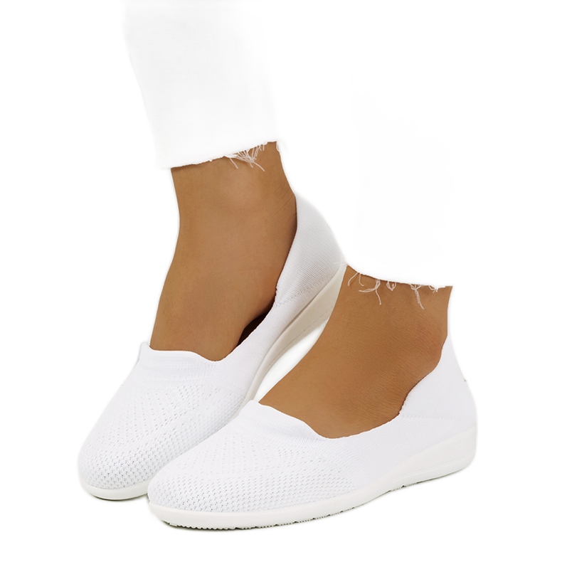 Zapatillas blancas de mujer de Briggs blanco