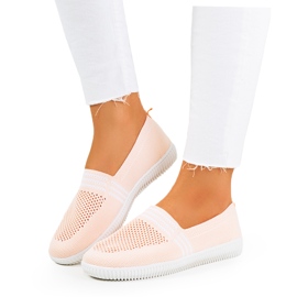 Deportivas rosas caladas Tanya rosado