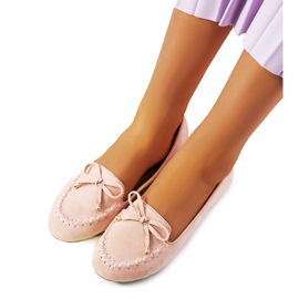 Mocasines mujer rosa Santoro rosado