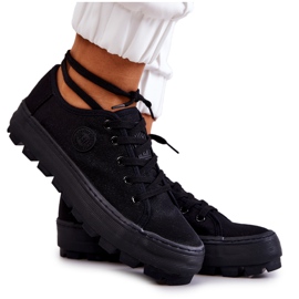 Sneakers de Mujer On The Big Star JJ274489 Negro Plataforma