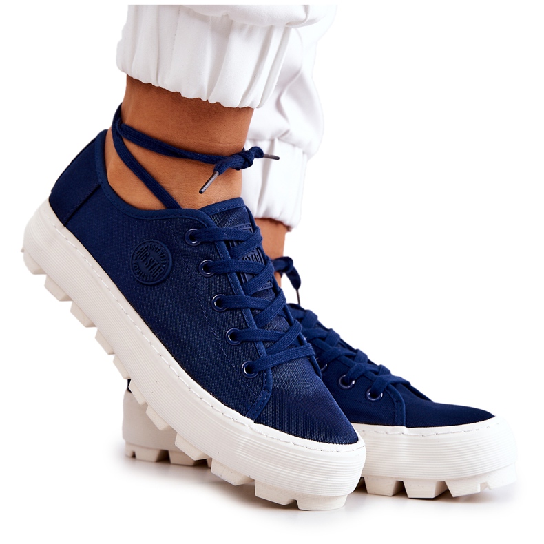 Sneakers Mujer Big Star JJ274491 Azul Marino