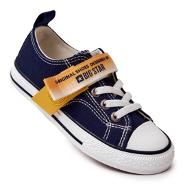 Deportivas Bajas Infantiles Big Star JJ374072 Azul Marino