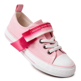 Deportivas Bajas Infantiles Big Star JJ374073 Rosa