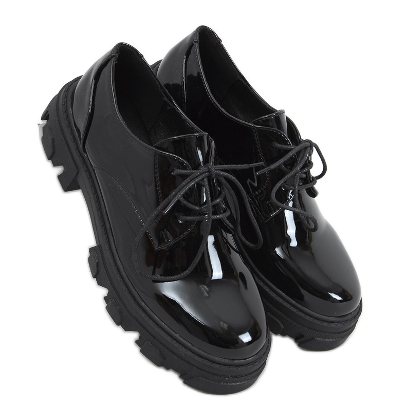 Zapatos mujer lacados Tekla Negro