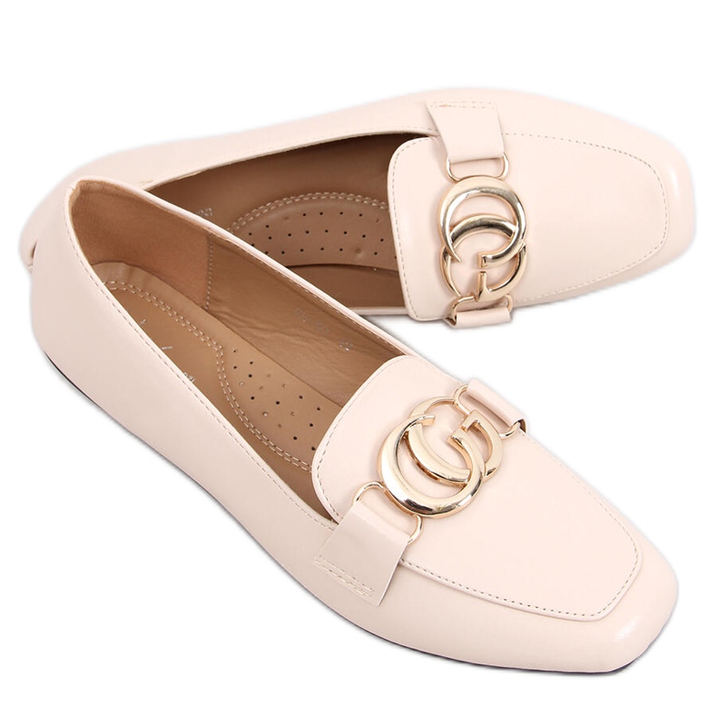 Mocasines mujer Elisa Nude beige