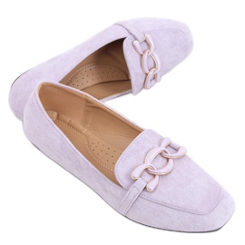 Mocasines mujer Carla Morado violeta