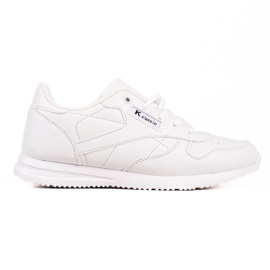 TRENDI Zapatos deportivos clásicos blanco
