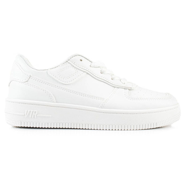 TRENDI Zapatillas clásicas en la plataforma blanco