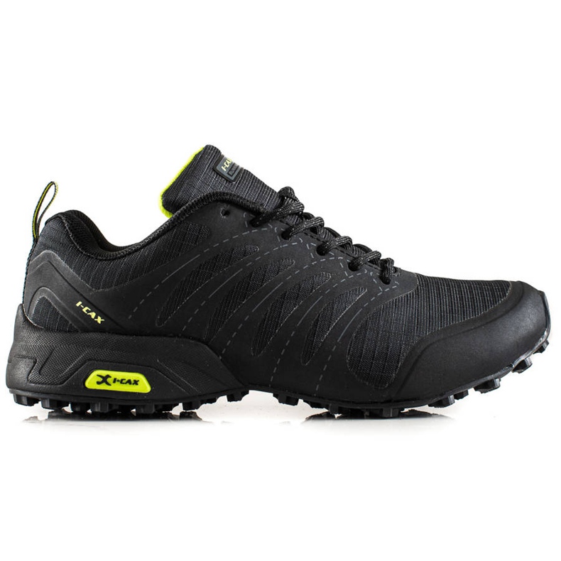 TRENDI Zapatos de trekking cómodos negro