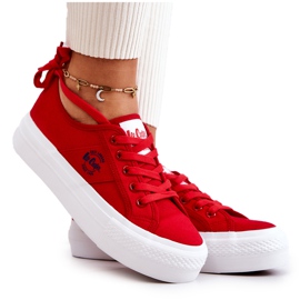 Lee Cooper LCW-22-31-0834L Rojo Zapatillas