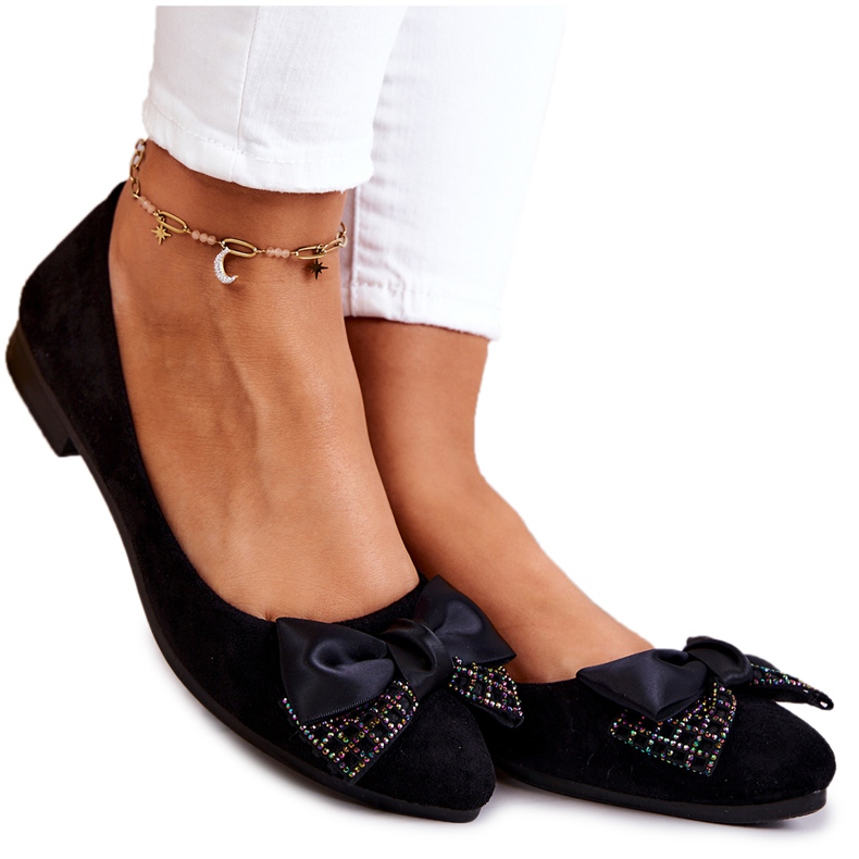 PE1 Bailarina Clásica Lazo Grayson Negro PE1 Bailarina Clásica Lazo Grayson Negro